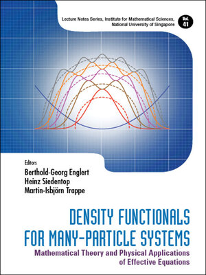 cover image of Density Functionals For Many-particle Systems